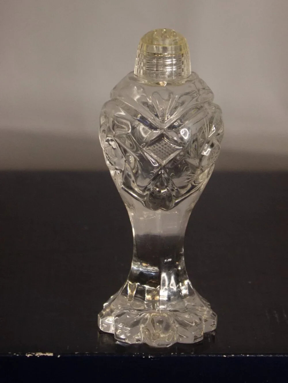 Vintage Glass Salt Shaker | Mid‑Century Kitchen Decor | Replacement Piece